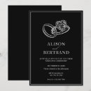 Search for ring wedding invitations Minimalist