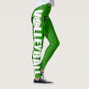 Search for green black neon leggings Stripes