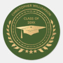 Search for monogram graduation stickers Modern
