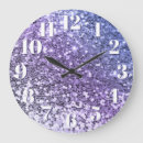 Search for purple clocks Girly
