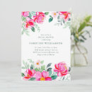 Search for bright floral bridal shower invitations Botanical