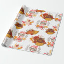 Search for turkey wrapping paper Pumpkin