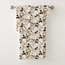 Search for black and tan bath towels Leaves