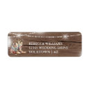 Search for barn wedding return address labels Western