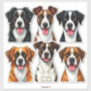 Search for dog face stickers Cute