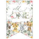 Search for zebra bunting flags Wild one