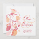 Search for autumn square wedding invitations Flower