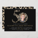 Search for leopard 50th birthday invitations Chic