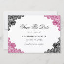 Search for black lace save the dates Elegant