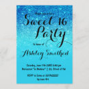 Search for ocean sweet 16 invitations Glam
