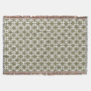 Search for olive green blankets Contemporary