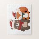 Search for winter fox puzzles Animal