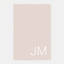 Search for initial post it notes Monogrammed
