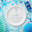 Search for anchor paper plates Blue