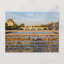 Search for love locks postcards France