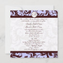 Search for lavender and brown wedding invitations Purple