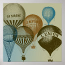 Search for vintage hot air balloon posters French