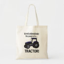 Search for tractor tote bags Funny