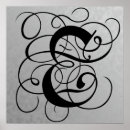 Search for monogram e posters Alphabet