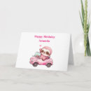 Search for funny car birthday cards Driving