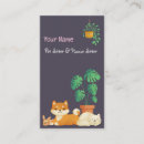 Search for house sitter business cards Cute