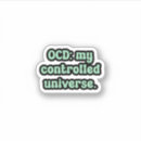 Search for obsessed stickers Ocd