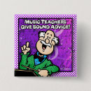 Search for music teacher square badges Instrument