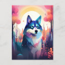 Search for husky dogs postcards Dog lovers