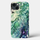 Search for black and white paint iphone cases Blue