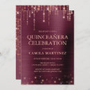 Search for burgundy roses quinceanera invitations Party
