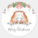 Search for fox snow stickers Merry christmas