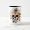 Search for vintage skull mugs Gothic