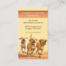 Search for dog business cards Daycare
