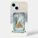 Search for winter cabin iphone cases Snow