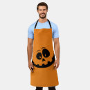 Search for funny pumpkin aprons Face