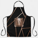 Search for gold geometric aprons Elegant
