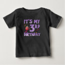 Search for 3rd baby shirts Birthday