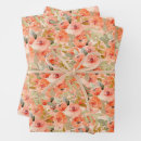Search for floral watercolor wrapping paper Autumn