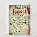Search for blood splatter invitations Bloody