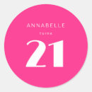 Search for twenty one stickers Elegant