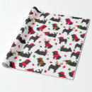 Search for black pug wrapping paper Dog