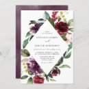 Search for red and purple wedding invitations Burgundy