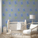 Search for blue floral pattern art Wildflower