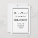 Search for weve moved moving announcement cards New home