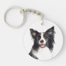 Search for border collie key rings Pet
