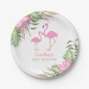 Search for flamingo plates Pink and green