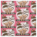 Search for cute strawberry fabric Ice cream