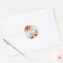 Search for blue floral wedding stickers Autumn