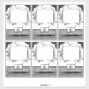 Search for party planner stickers Black