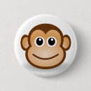 Search for happy monkey badges Cheeky